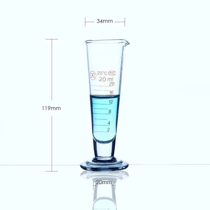 Messbecher breitkonisch,mit Teilung, 5 ml bis 2.000 ml