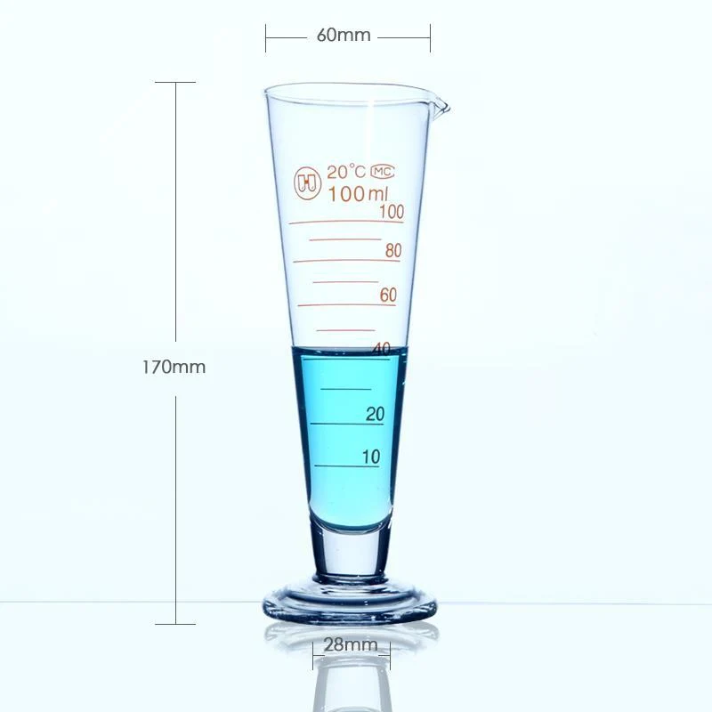 Messbecher breitkonisch,mit Teilung, 5 ml bis 2.000 ml