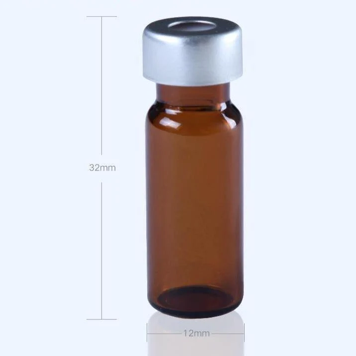 100 stk/pack,Probenfläschche mit Bördelrand und Kappe, 2 ml bis 4 ml