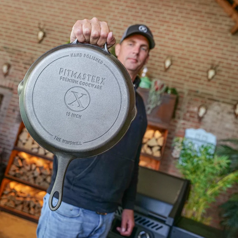 Die handpolierte Bratpfanne Windmill PitmasterX Ø30cm