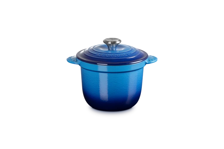 Le Creuset Cocotte Every / Reiskocher Tradition 'Azure' Ø18cm / 2L