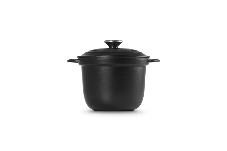 Le Creuset Cocotte Every / Reiskocher Tradition „Matt Schwarz“ Ø18cm / 2L