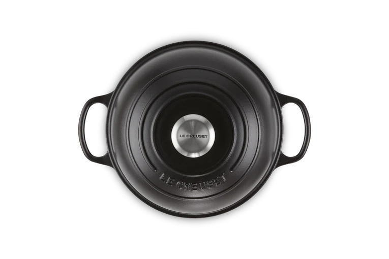Le Creuset Brotform Signature „Matt Schwarz“ Ø 24 cm / 1,6 l