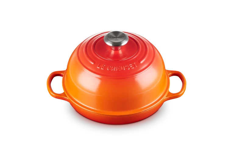Le Creuset Brotform Signature „Orangerot“ Ø 24 cm / 1,6 l