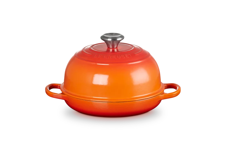 Le Creuset Brotform Signature „Orangerot“ Ø 24 cm / 1,6 l
