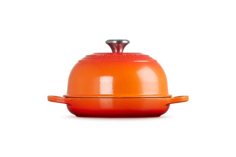 Le Creuset Brotform Signature „Orangerot“ Ø 24 cm / 1,6 l