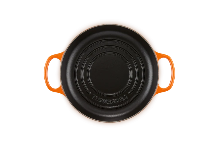 Le Creuset Brotform Signature „Orangerot“ Ø 24 cm / 1,6 l