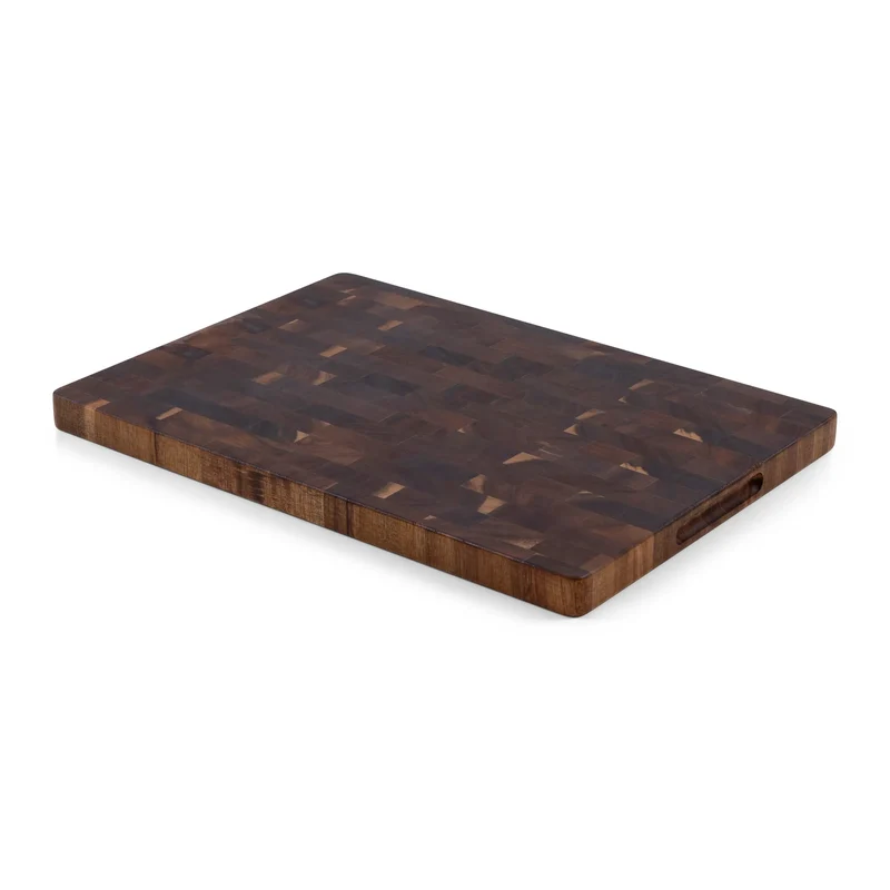 SOPHIOR Schneidebrett Akazie Groß - 42x30x2,5 mit Saftrille