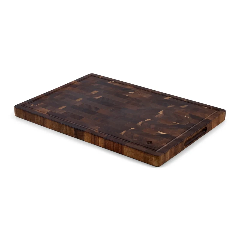 SOPHIOR Schneidebrett Akazie Groß - 42x30x2,5 mit Saftrille