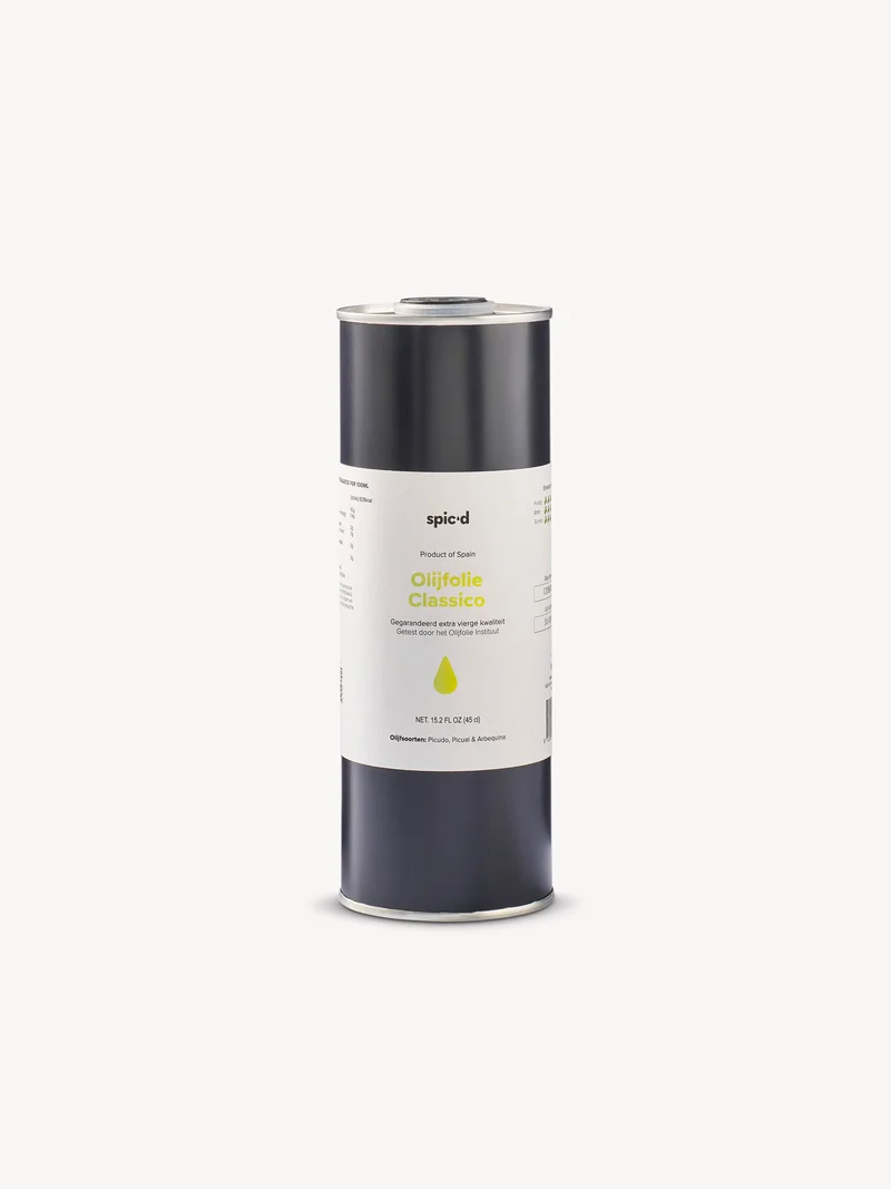 Spic'd Olivenölflaschen „Warm Clay“ mit Olivenöl, 450 ml & 200 ml