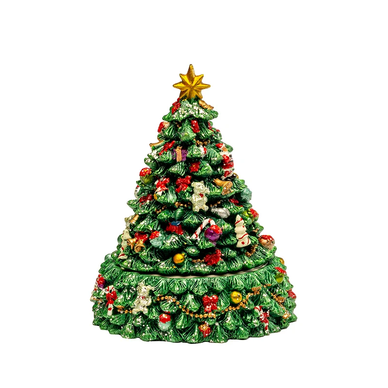 Lamart Carillon Albero di Natale con Movimento H15 cm
