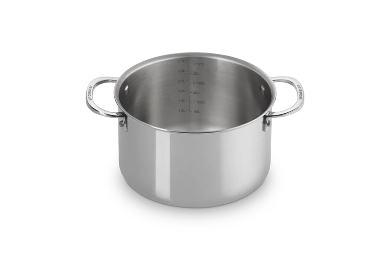 Le Creuset Hoher Topf „Edelstahl Signature“