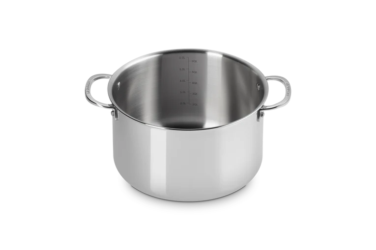 Le Creuset Hoher Topf „Edelstahl Signature“