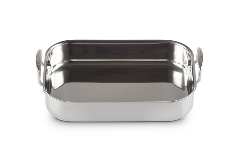 Le Creuset Bräter 35x25cm 5,5L 'Classic 3-lagig RVS'