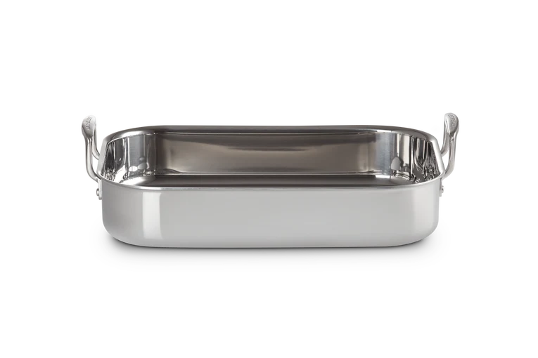 Le Creuset Bräter 35x25cm 5,5L 'Classic 3-lagig RVS'
