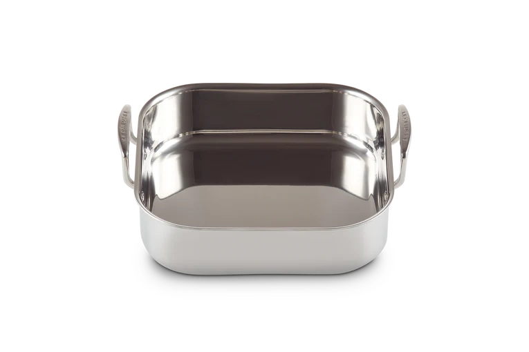 Le Creuset Bräter 26x26cm 4,4L 'Classic 3-lagiger Edelstahl'