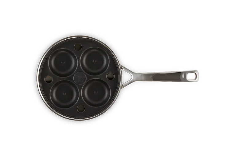 Le Creuset Classic 3-lagige Edelstahl-Bratpfanne mit 20 cm/1,5 l Einsatz