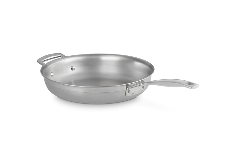 Le Creuset Bratpfanne „Klassischer 3-lagiger Edelstahl“