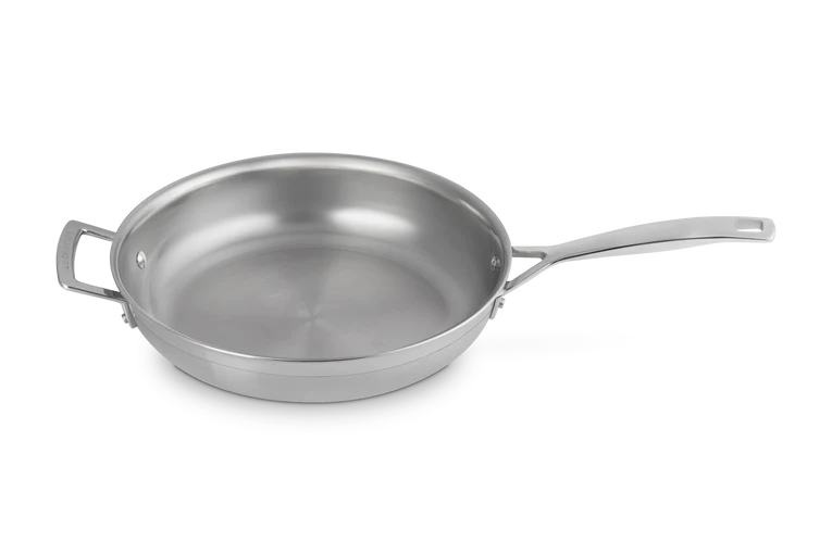 Le Creuset Bratpfanne „Klassischer 3-lagiger Edelstahl“