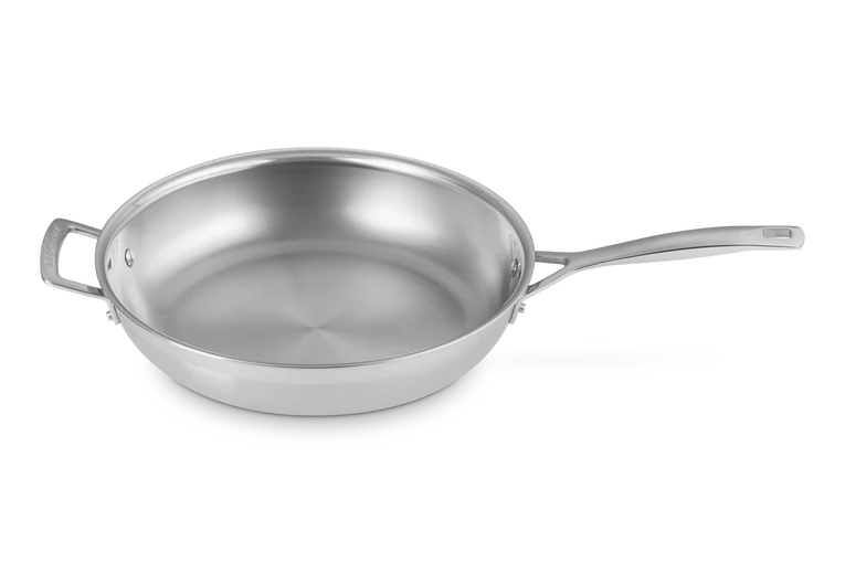 Le Creuset Bratpfanne „Klassischer 3-lagiger Edelstahl“