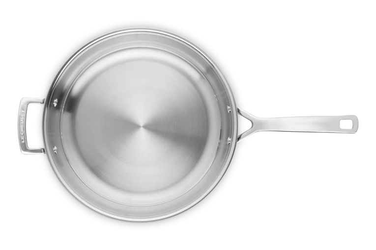 Le Creuset Bratpfanne „Klassischer 3-lagiger Edelstahl“