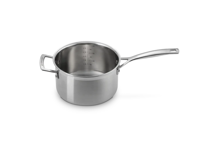 Le Creuset Steelpan „Classic 3-ply RVS“