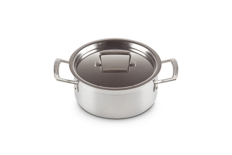 Le Creuset Classic 3-lagiger Edelstahl-Topf