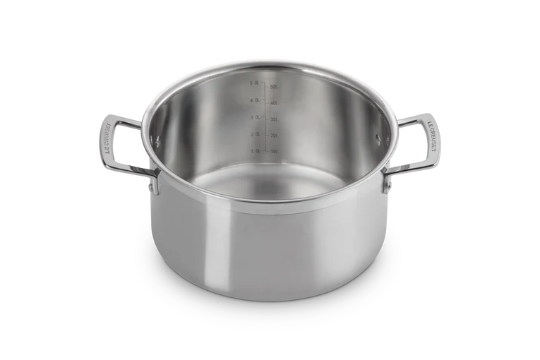 Le Creuset Classic 3-lagiger Edelstahl-Topf