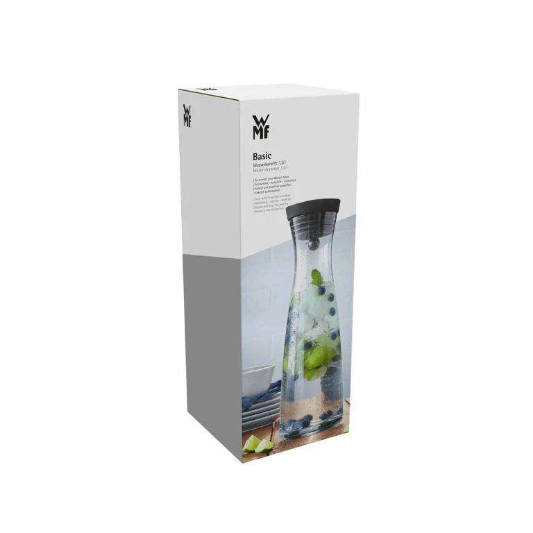 WMF Glaswasserkaraffe 1,5 l Schwarz