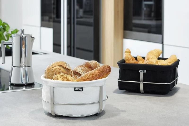 Gefu Brotkorb Weiß 'Brunch' Ø22cm