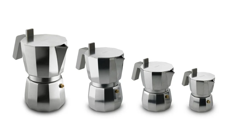 Espressokocher 6 Tassen grau