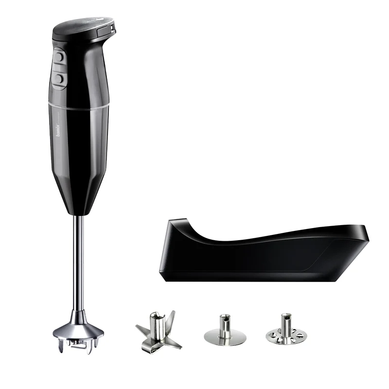 Bamix Stabmixer Cordless Plus Schwarz