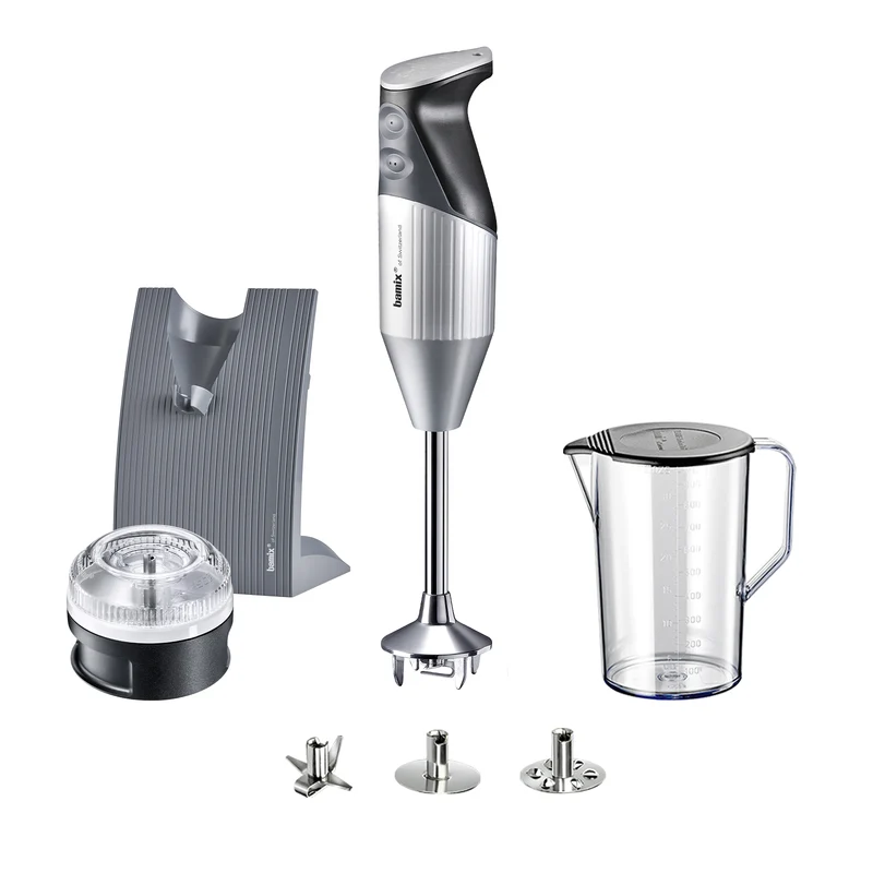 Bamix Stabmixer Swissline Silber M200