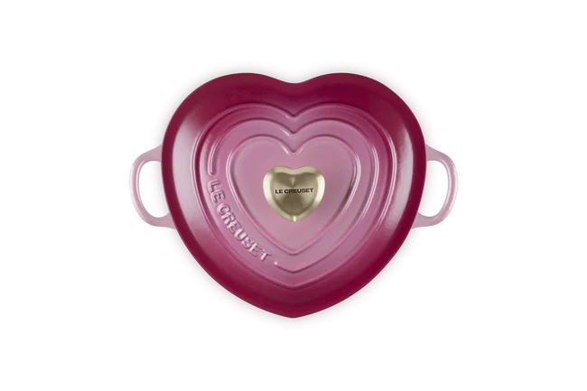 Le Creuset Heart Signature „Berry“ Schmortopf Ø 20 cm / 1,9 l