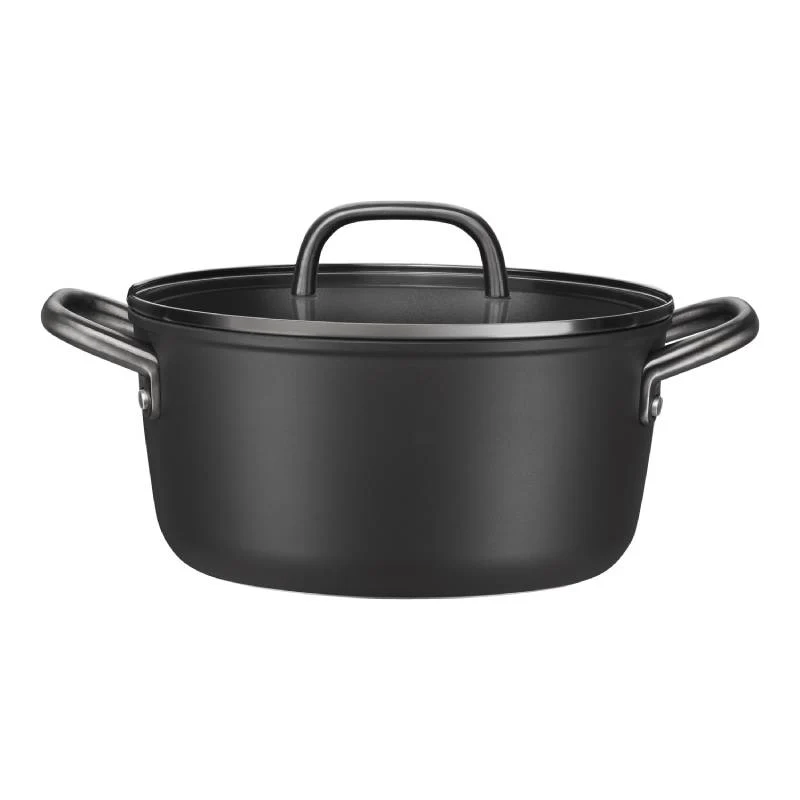 Zwilling Casseruola con Coperchio Milano 24 cm in Alluminio Nero