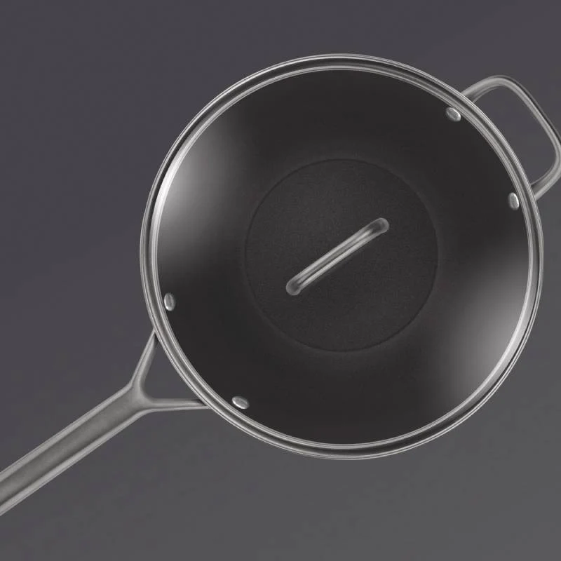 Zwilling Tegame con Coperchio Milano 28 cm in Alluminio Nero