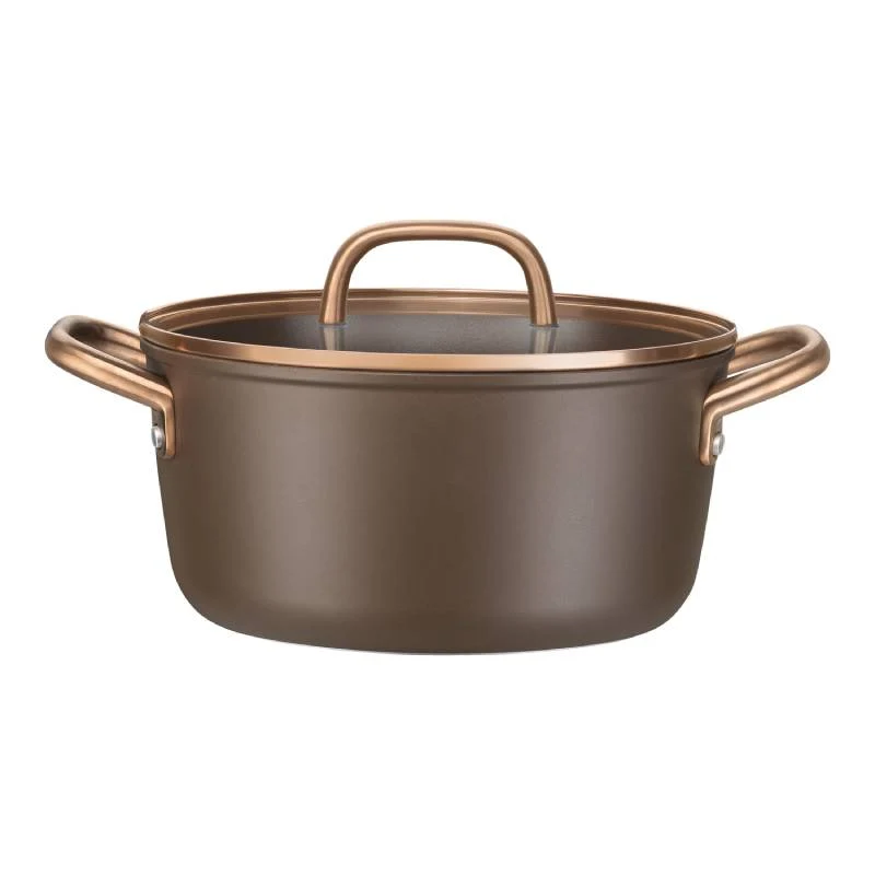 Zwilling Casseruola con Coperchio Milano 24 cm in Alluminio Marrone