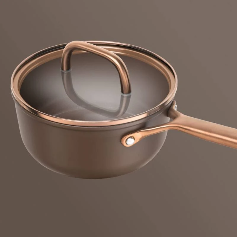 Zwilling Casseruola con Coperchio Milano 18 cm in Alluminio Marrone