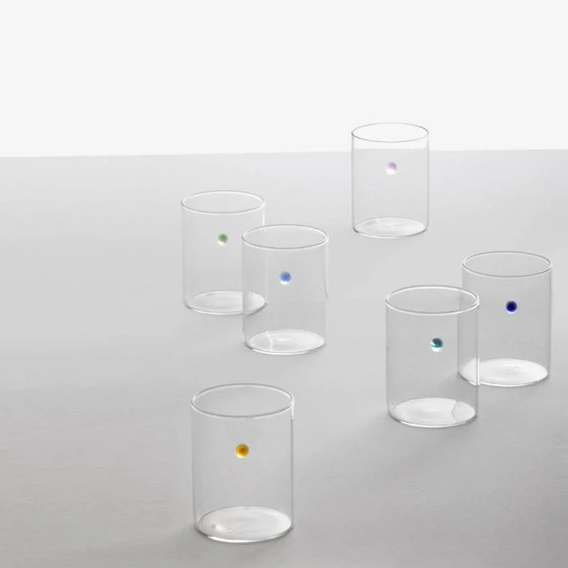 Ichendorf Milano Soleis Set 6 Tumbler 30 cl in Vetro Borosilicato