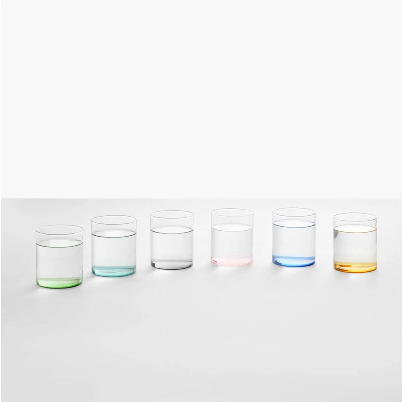 Ichendorf Milano Fondale Set 6 Bicchieri Acqua in Vetro Borosilicato