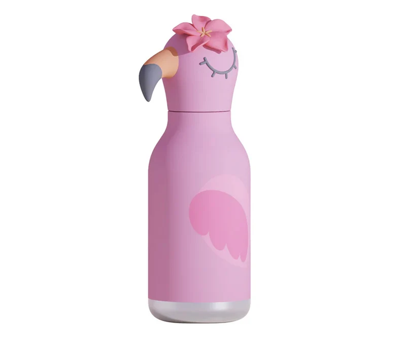 Asobu Bestie Borraccia Termica Fenicottero 460 ml