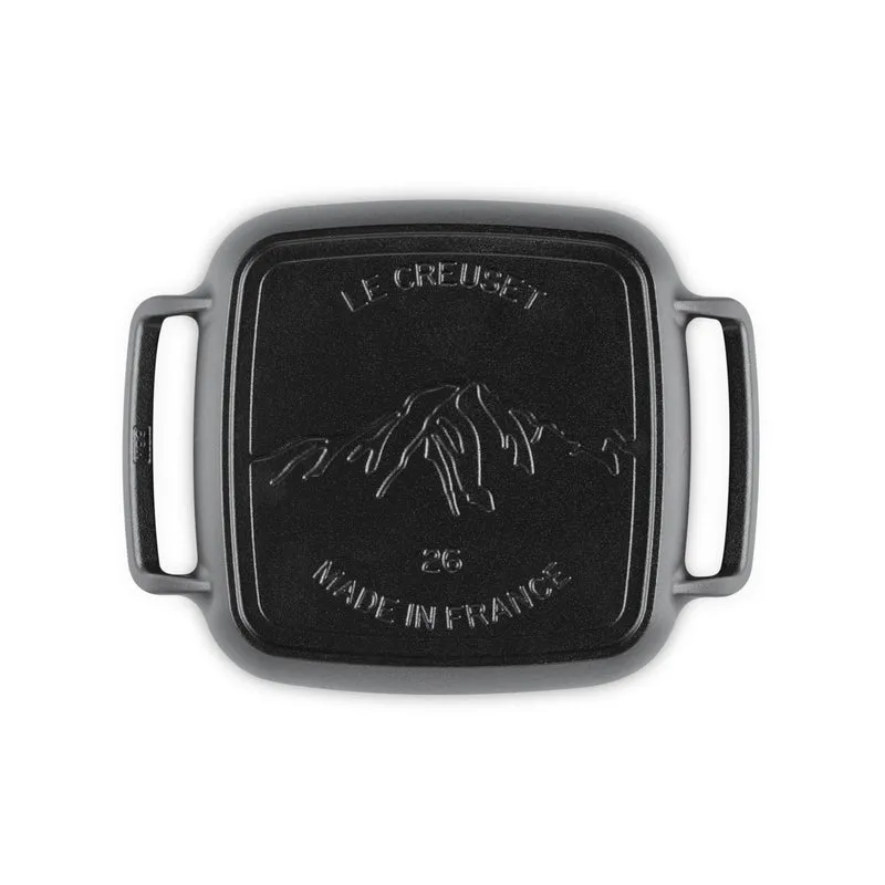 Le Creuset Grillplatte 26x26cm 'BBQ Outdoor'
