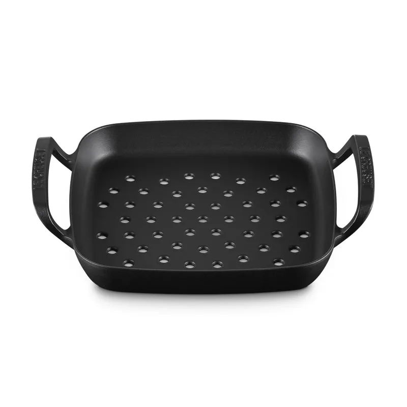 Le Creuset Grillkorb 30 cm 'BBQ Outdoor'