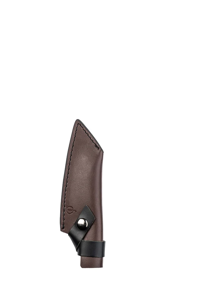 Geschmiedetes Bunka-Messerset VG10 mit Lederscheiden