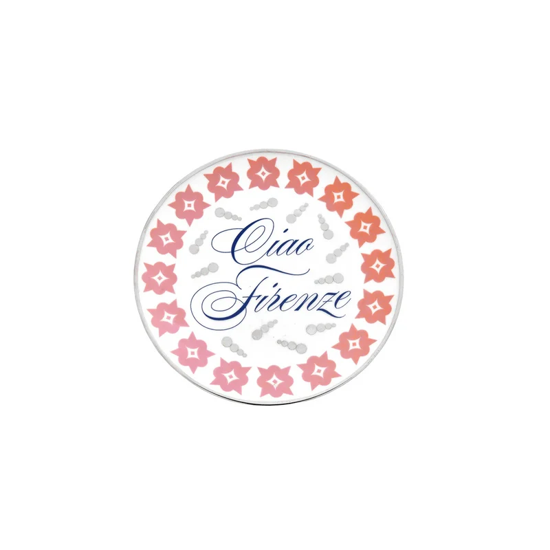Bitossi Home Piattino Ciao Firenze D15 cm in Porcellana