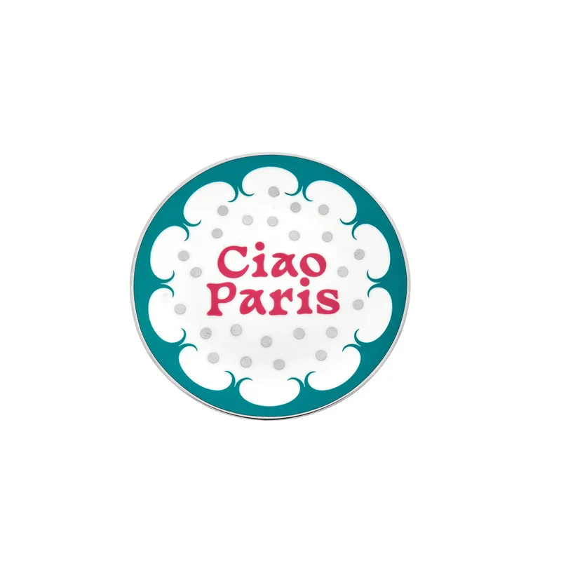 Bitossi Home Piattino Ciao Paris D15 cm in Porcellana