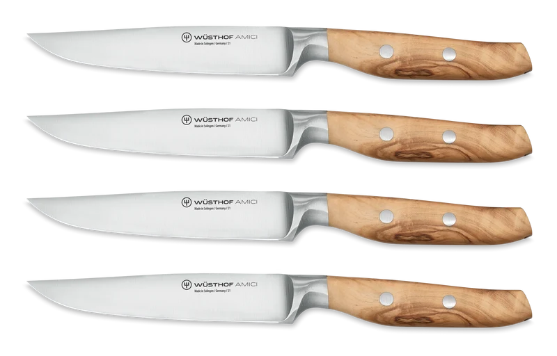Wüsthof Steakmesser 12 cm 4-teilig 'Amici'