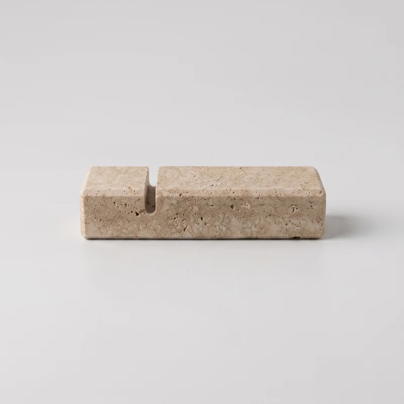 Le Gioie Poggia Posate in Marmo Travertino 8.5 cm