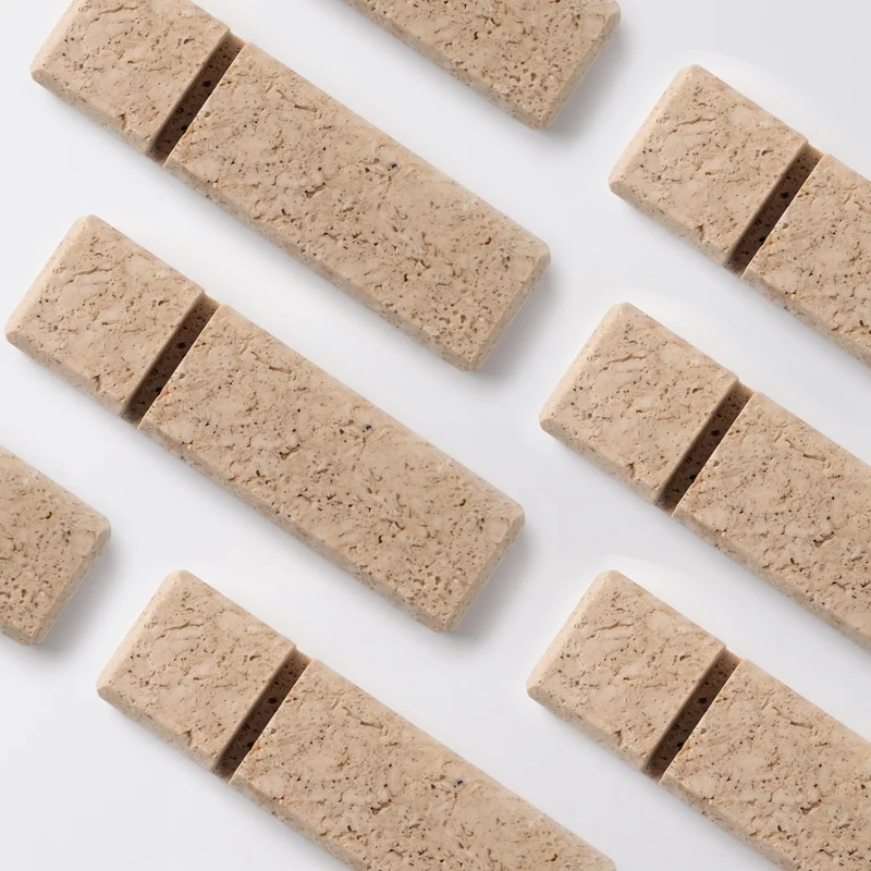 Le Gioie Poggia Posate in Marmo Travertino 8.5 cm