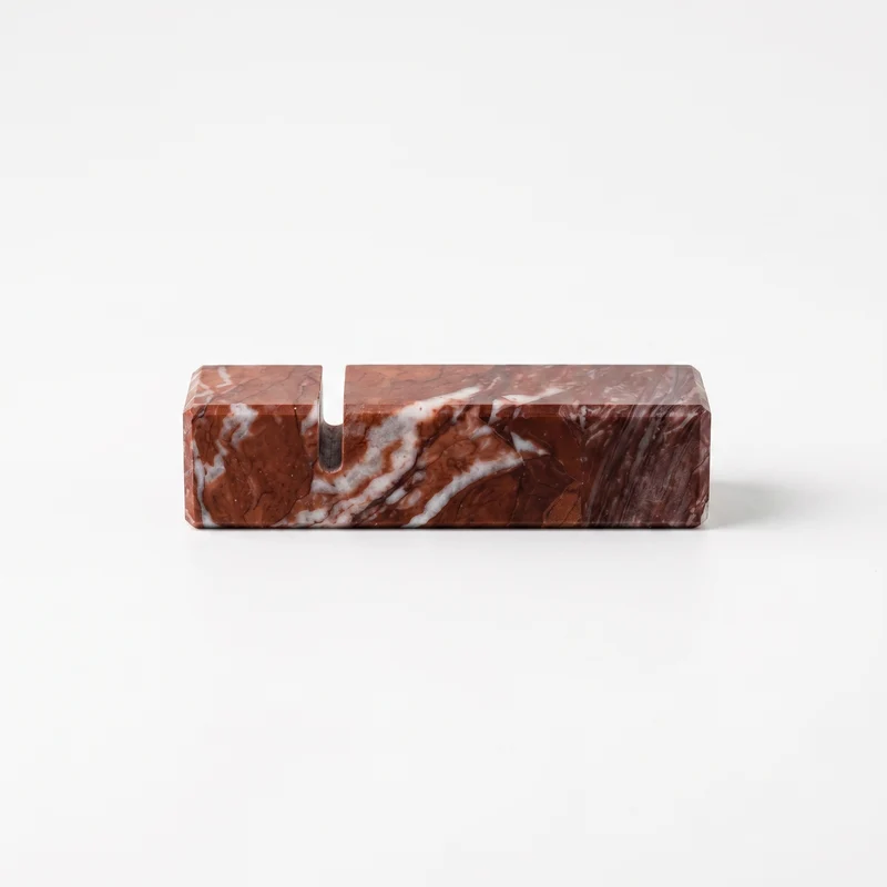 Le Gioie Poggia Posate in Marmo Rosso Francia 8.5 cm
